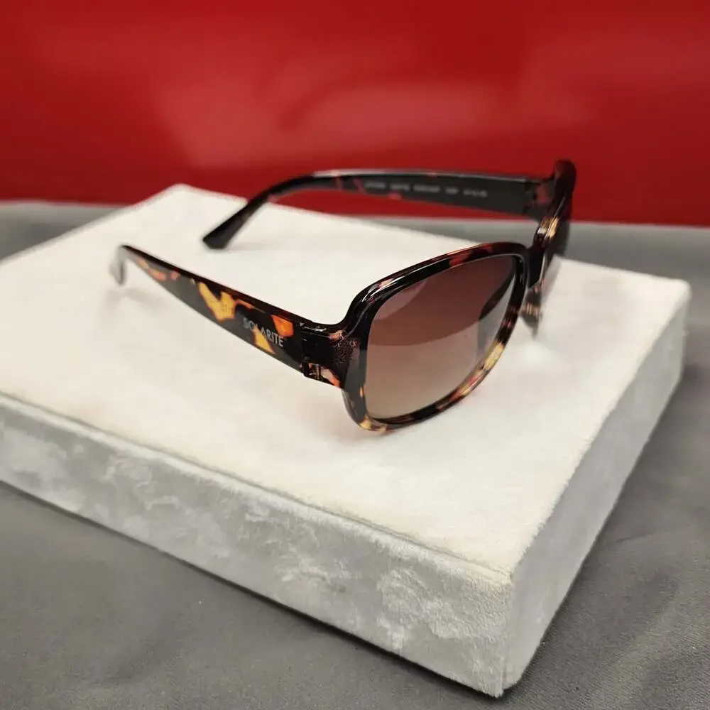 Solarite Uptown Polarized Tortoise Shell Brown Gradient Sunglasses